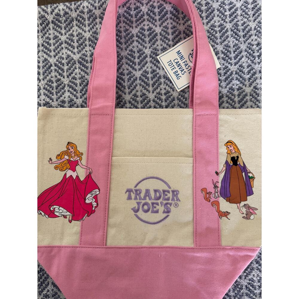 Disney Aurora Peasant Dress Sleeping Beauty Custom Made Trader Joes Mini Tote